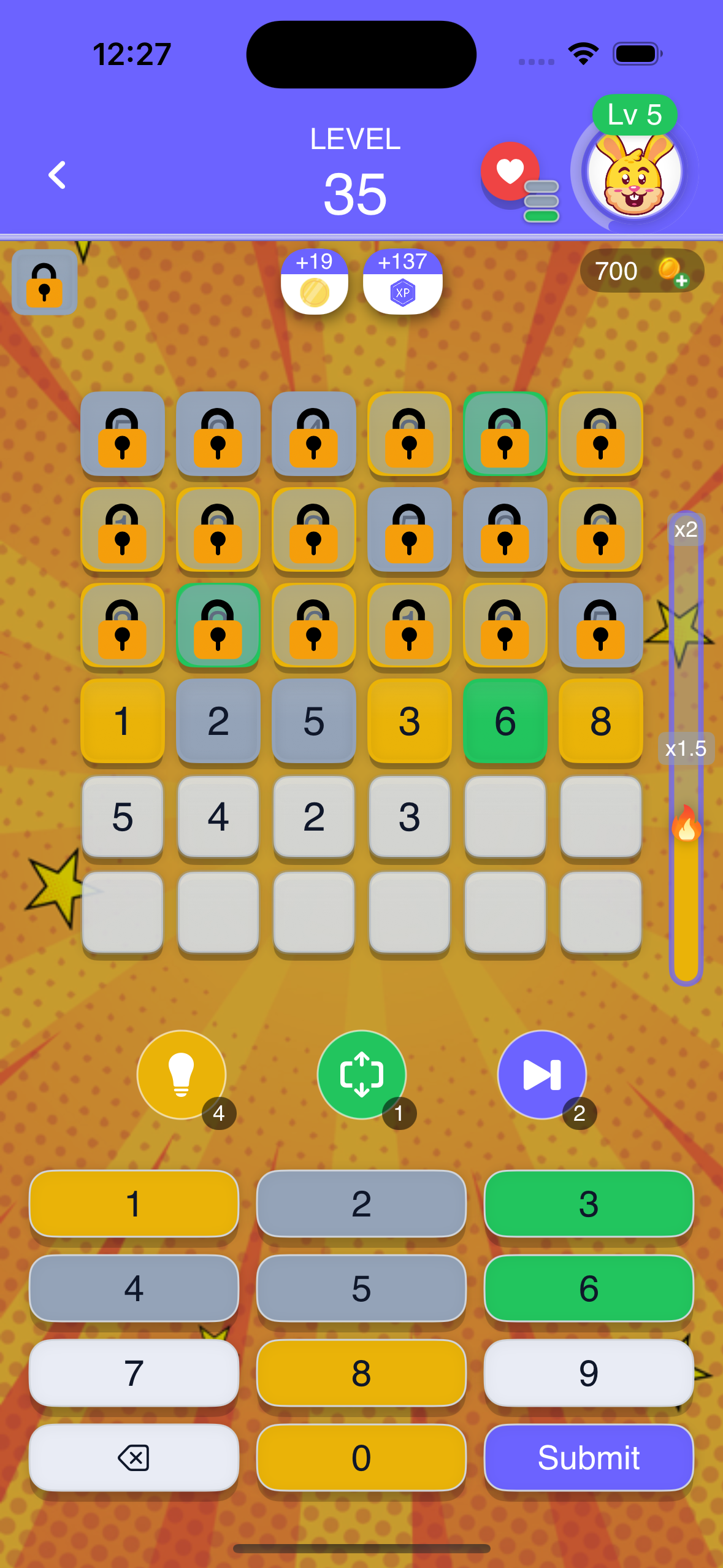 Number — limits & perks